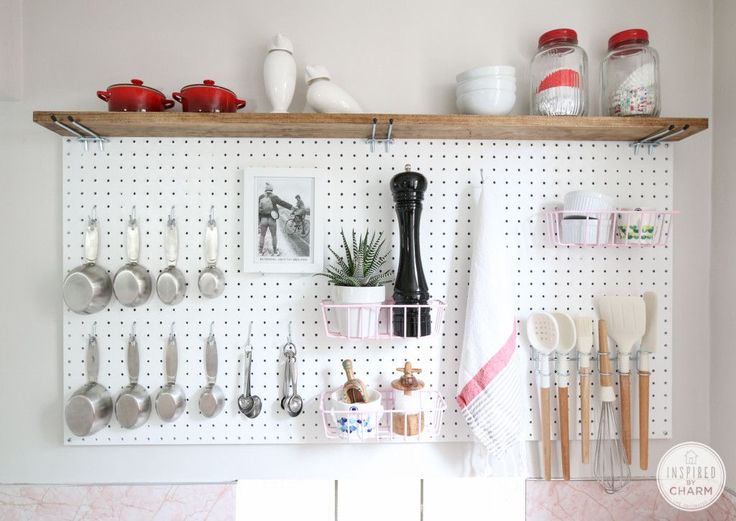 pegboard wall organizer