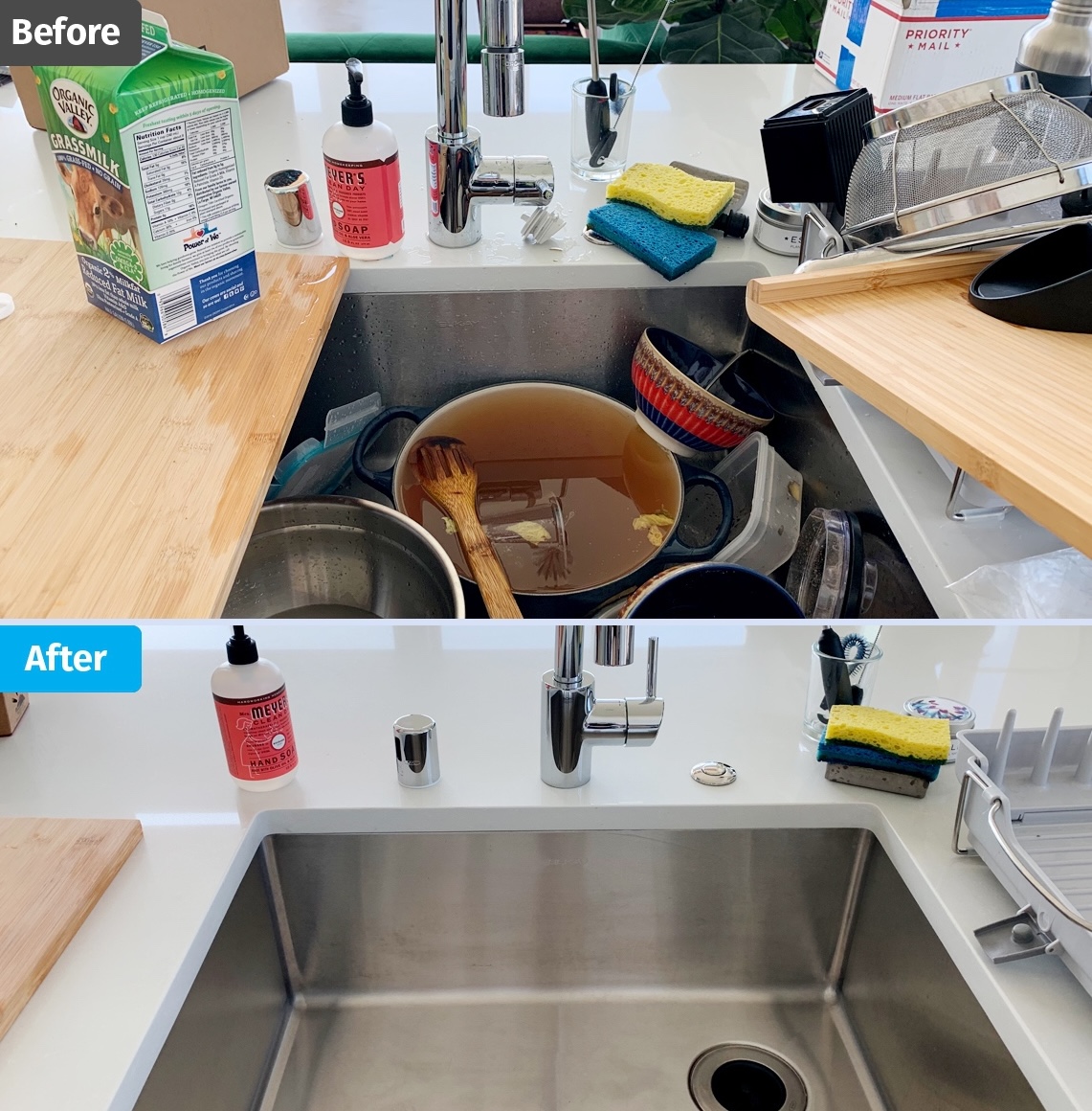 Before & After Cleaning