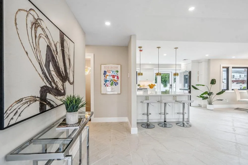 Professional house cleaning in Plainview, NY - freshly cleaned split-level home