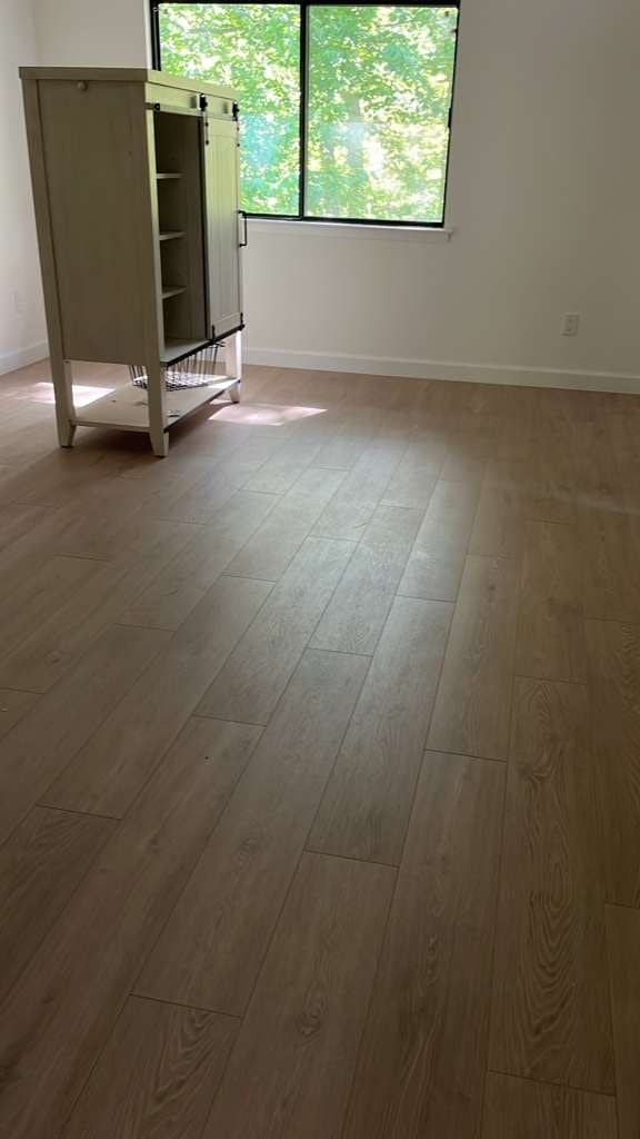 Empty room after renovation cleaning by Long Island Maids