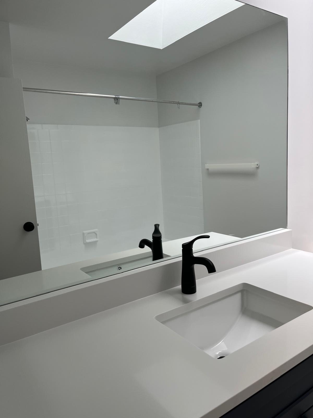 Renovation cleanup for bathroom by Long Island Maids